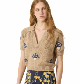 Alix of Bohemia Lessi Mushroom Knit Top