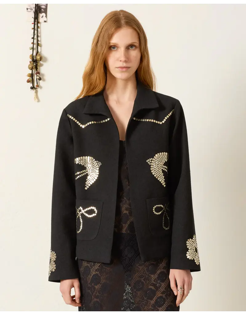 Alix of Bohemia Francis Lovebird Coin Jacket