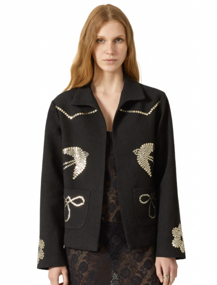 Alix of Bohemia Francis Lovebird Coin Jacket
