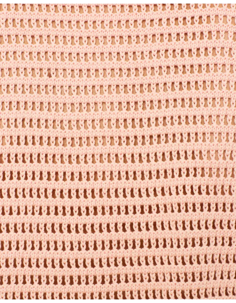 Alix of Bohemia Lessi Blush Crochet Top