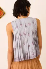 Alix of Bohemia Rhoe Pansy Sky Top