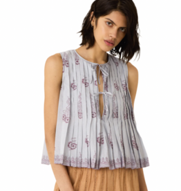 Alix of Bohemia Rhoe Pansy Sky Top