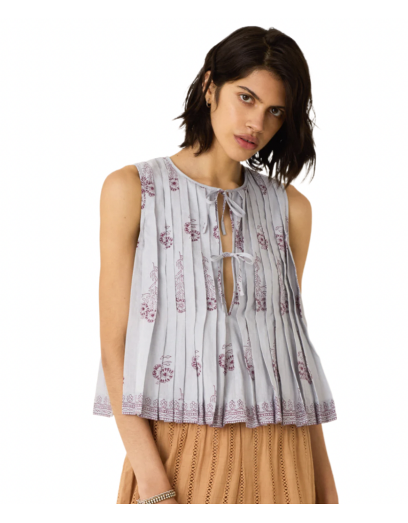 Alix of Bohemia Rhoe Pansy Sky Top