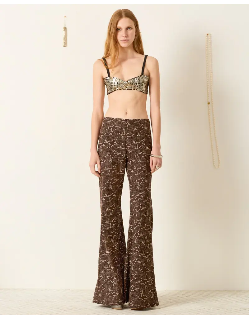 Alix of Bohemia Farah Clove Swallow Pant