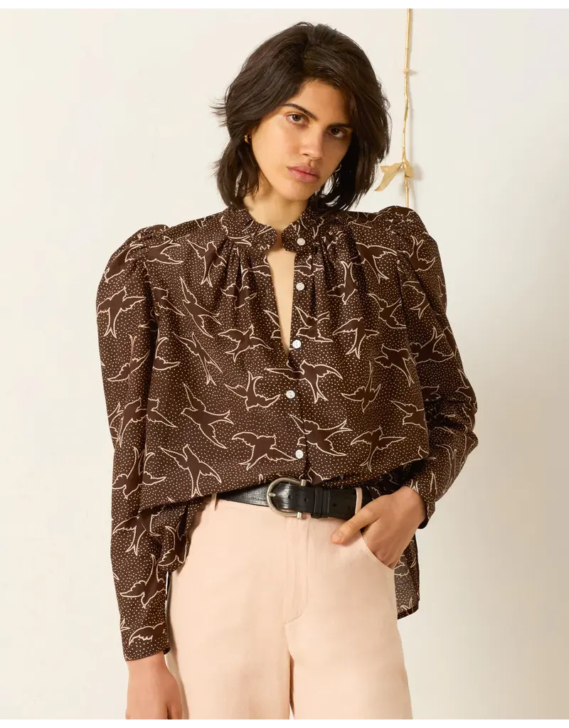 Alix of Bohemia Artemis Clove Swallow Shirt