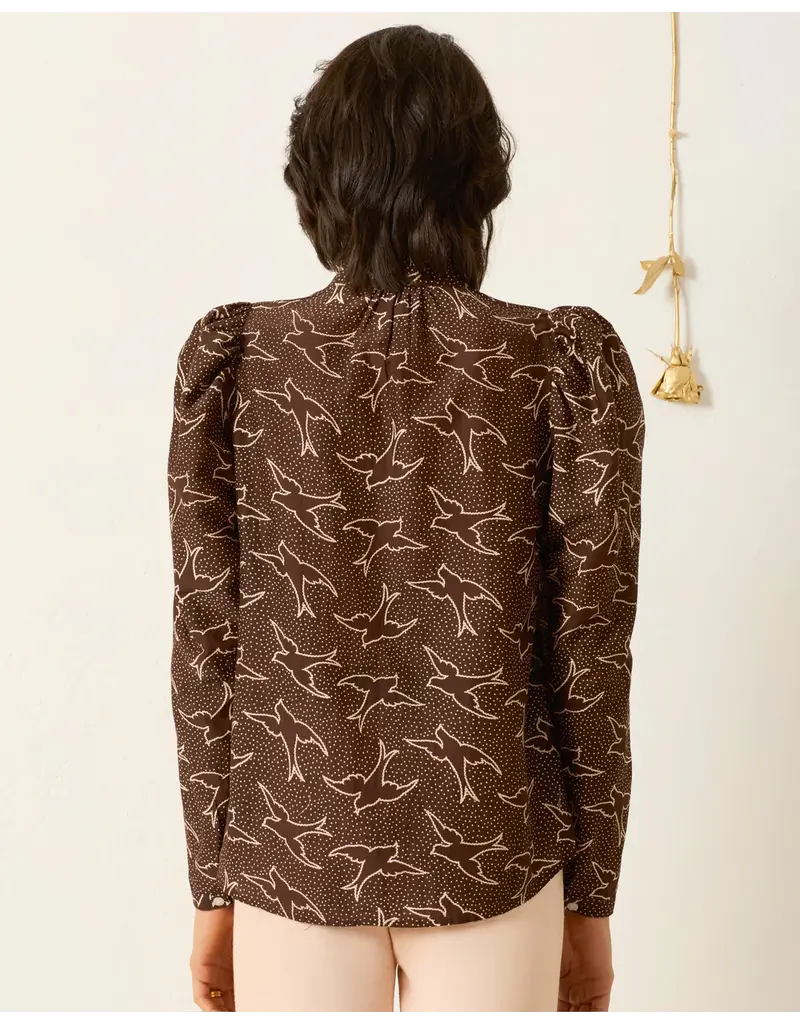 Alix of Bohemia Artemis Clove Swallow Shirt