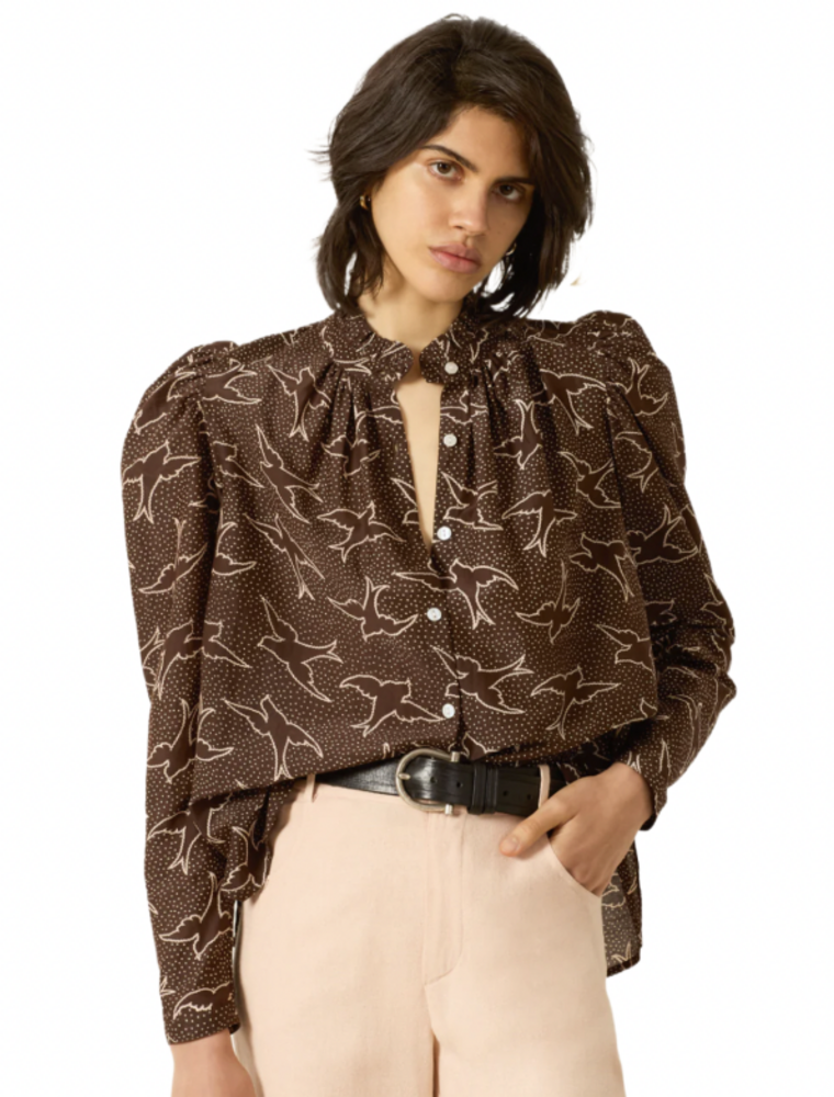 Alix of Bohemia Artemis Clove Swallow Shirt