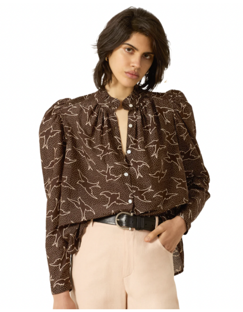 Alix of Bohemia Artemis Clove Swallow Shirt