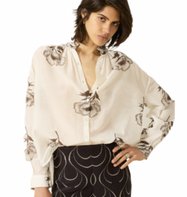 Alix of Bohemia Kiki Obsidian Poppy Shirt