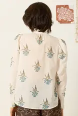 Alix of Bohemia Artemis Sky Mist Flower Shirt