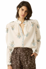 Alix of Bohemia Artemis Sky Mist Flower Shirt