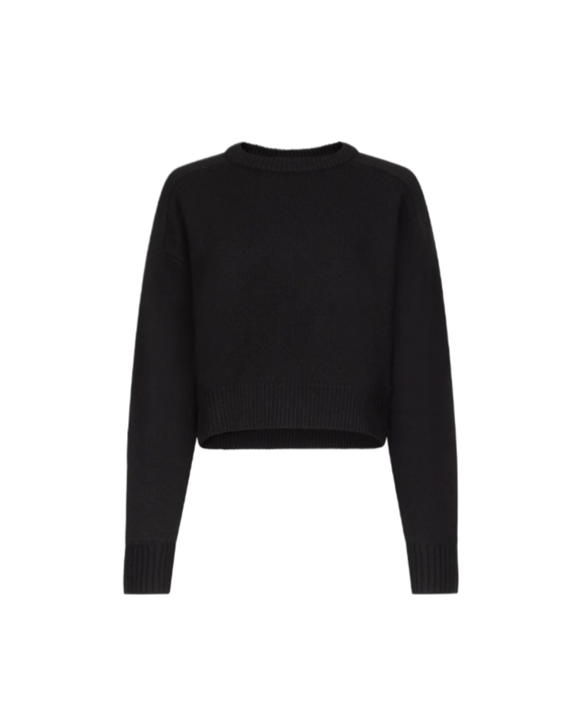 LOULOU DE SAISON BRUZZI LDS 01 CROPPED SWEATER