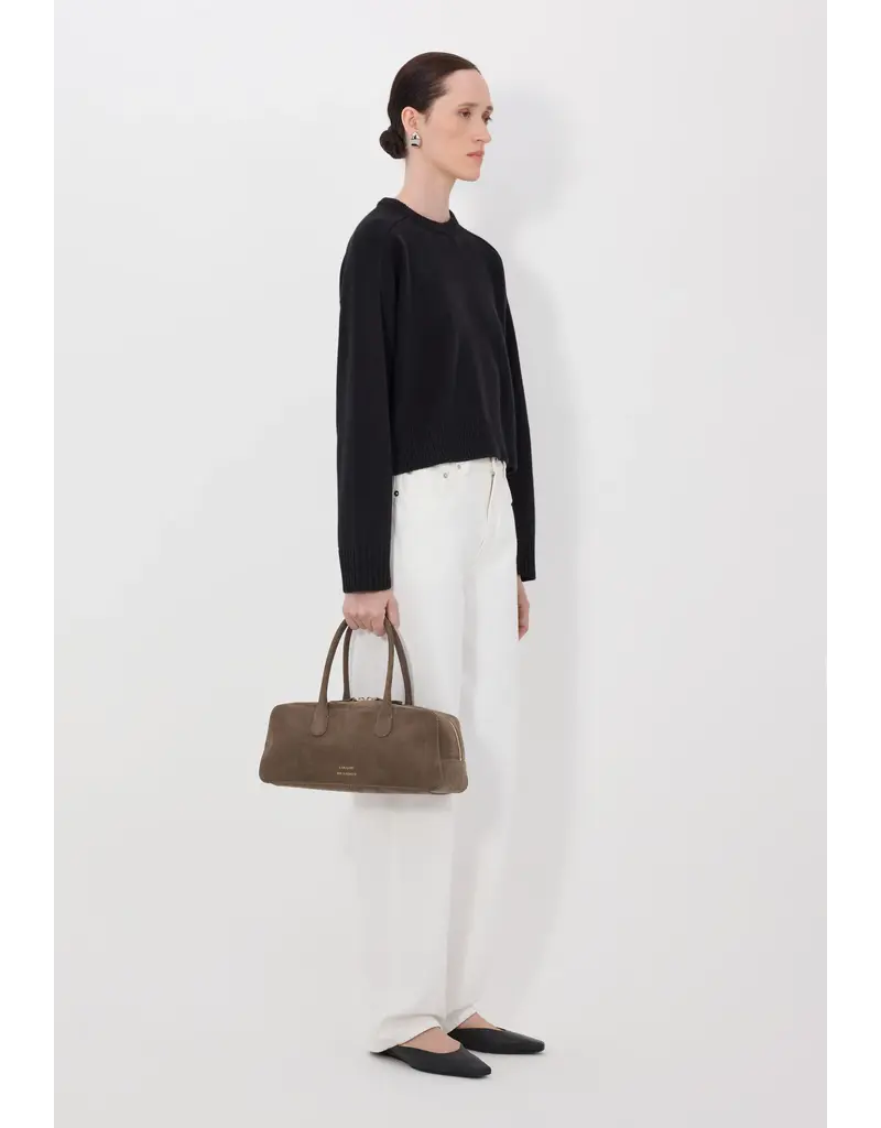 LOULOU DE SAISON BRUZZI LDS 01 CROPPED SWEATER