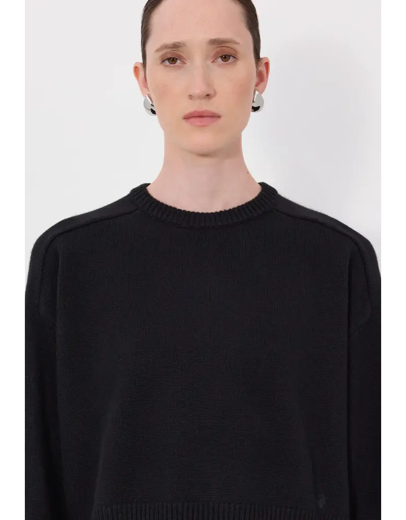 LOULOU DE SAISON BRUZZI LDS 01 CROPPED SWEATER