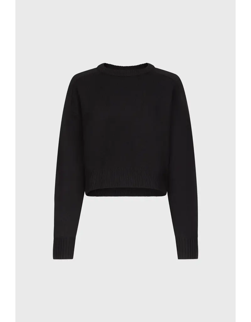 LOULOU DE SAISON BRUZZI LDS 01 CROPPED SWEATER