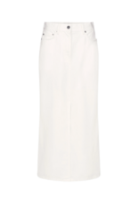 LOULOU DE SAISON RONA DENIM MIDI SKIRT