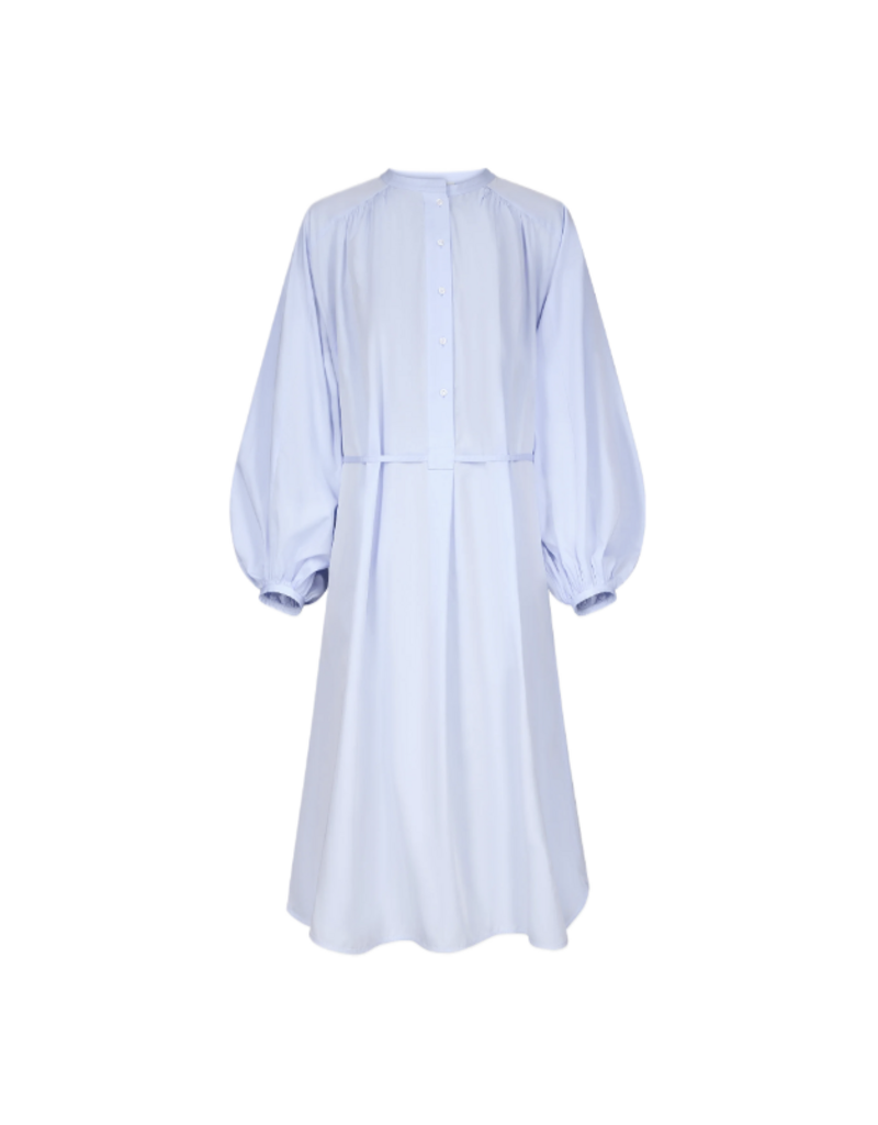 LOULOU DE SAISON VITTI LOOSE-FIT BLOUSE DRESS