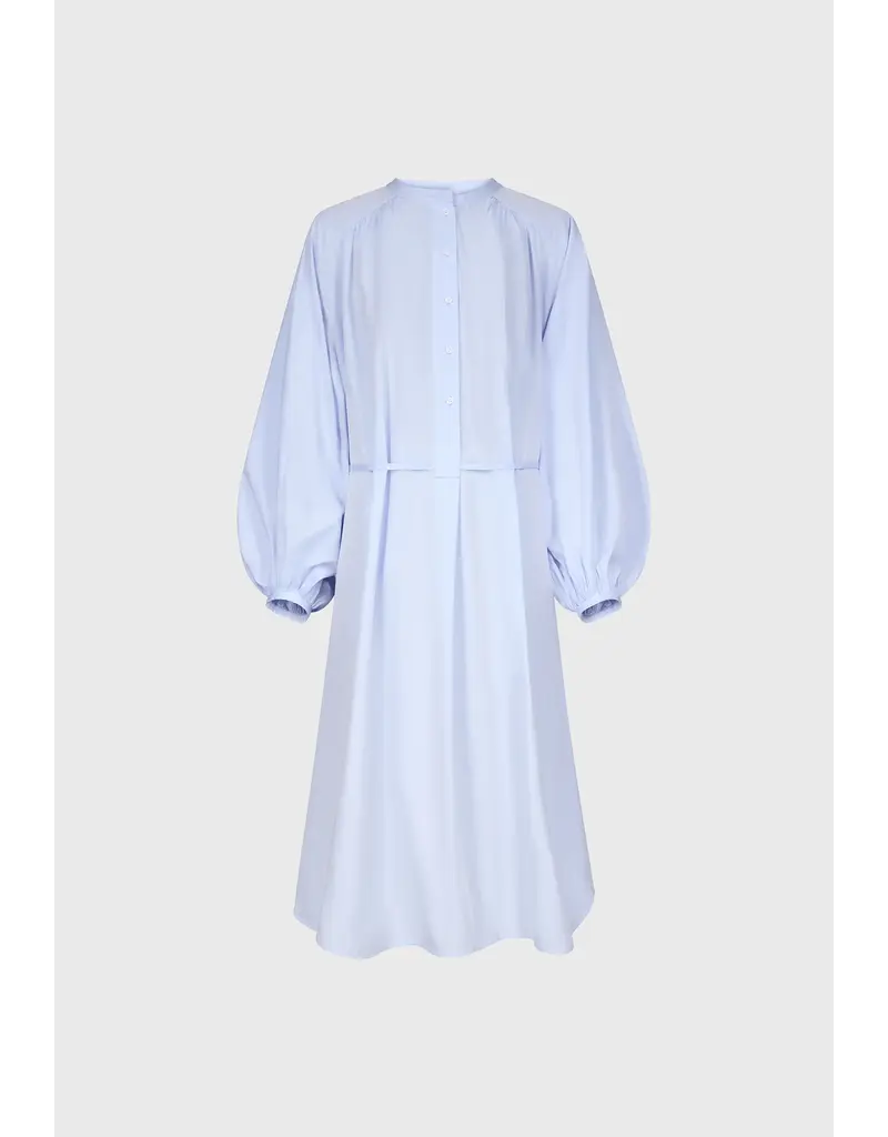 LOULOU DE SAISON VITTI LOOSE-FIT BLOUSE DRESS