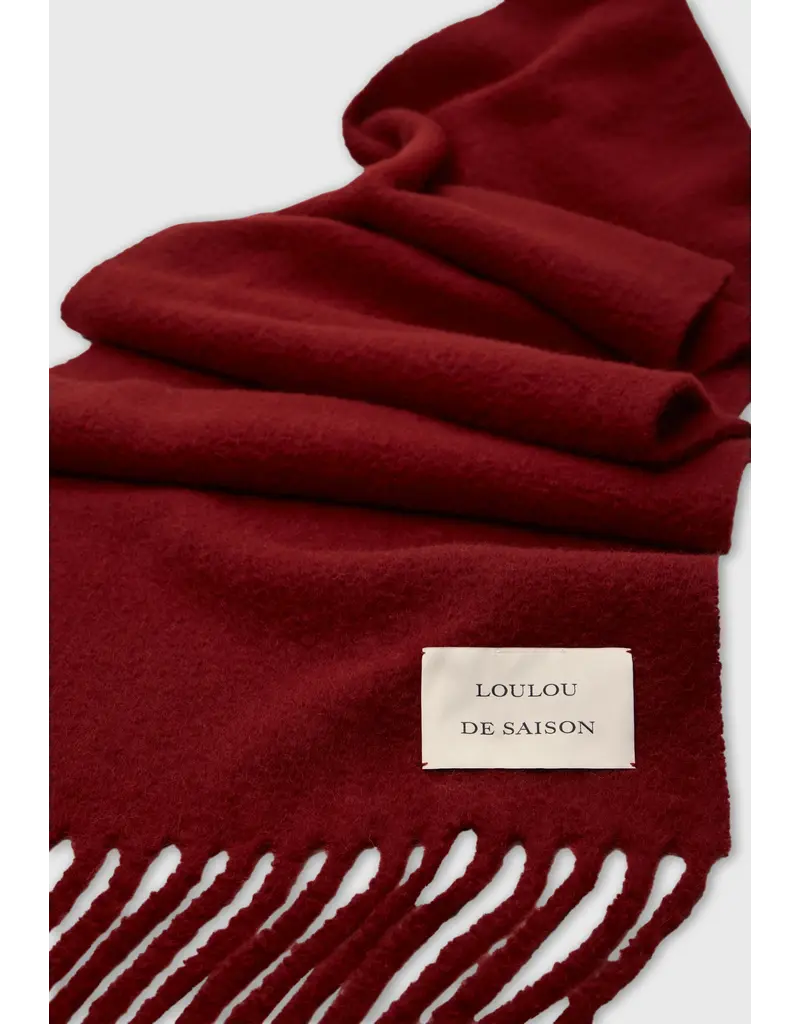 LOULOU DE SAISON Santo Wool Scarf