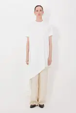 LOULOU DE SAISON IGARI ASYMMETRIC PLEATED DRESS