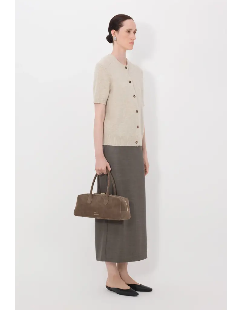 LOULOU DE SAISON JODI 01 SHORT-SLEEVE CARDIGAN