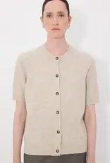 LOULOU DE SAISON JODI 01 SHORT-SLEEVE CARDIGAN