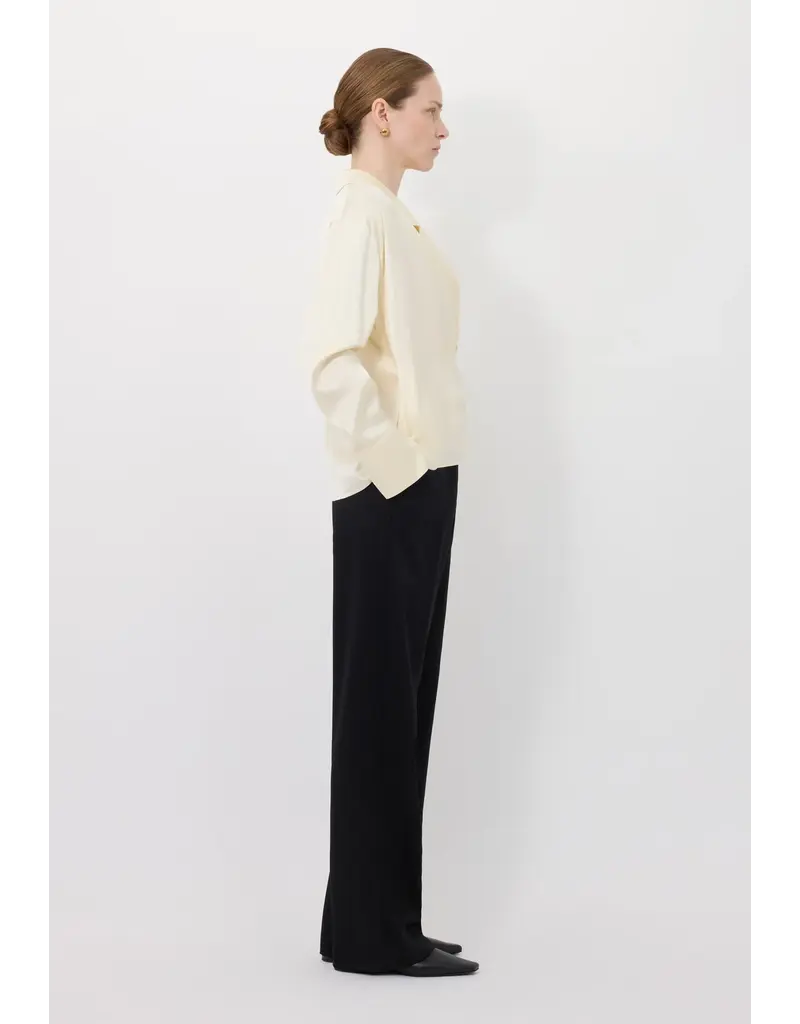 LOULOU DE SAISON PERSIA ASYMMETRIC BLOUSE