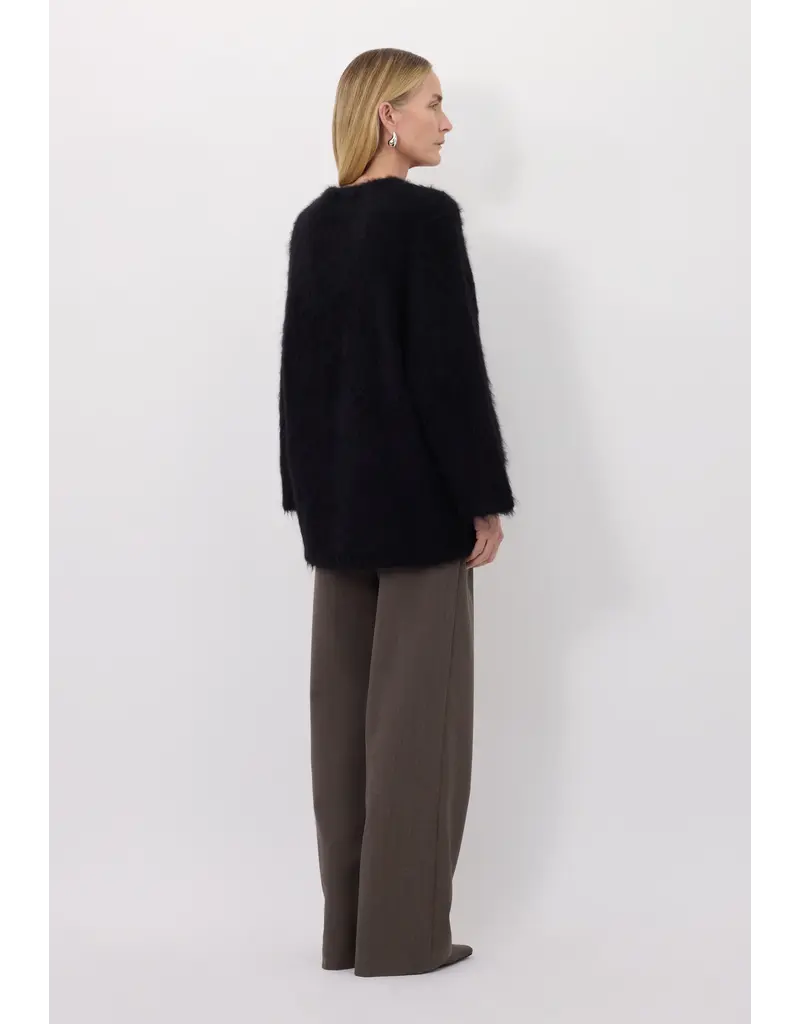 LOULOU DE SAISON Mae 3/4 Hairy Sweater