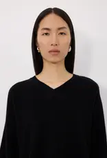 LOULOU DE SAISON Anzor V Neck Boxy Sweater