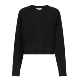 LOULOU DE SAISON Anzor V Neck Boxy Sweater