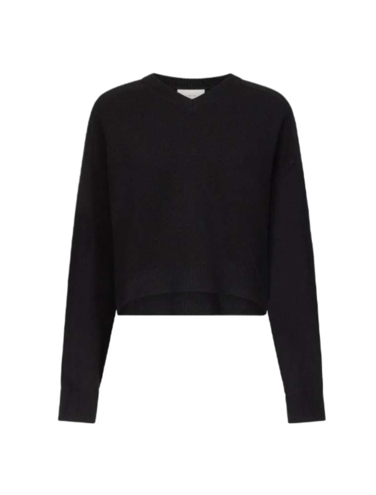 LOULOU DE SAISON Anzor V Neck Boxy Sweater