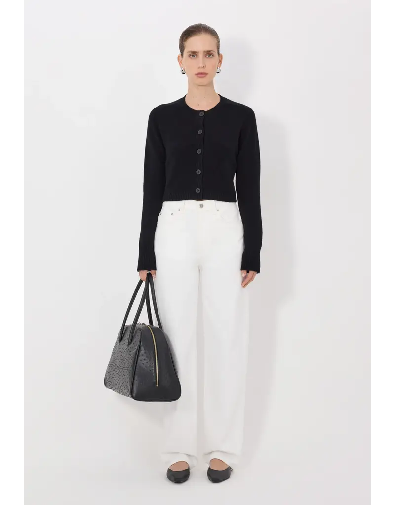 LOULOU DE SAISON Zephir LDS Cropped Cardigan