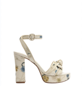 ALEXANDRE BIRMAN Grosgrain Raffia Platform 120
