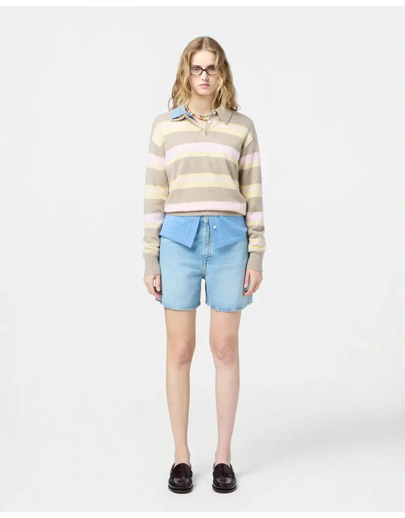 GUEST IN RESIDENCE Collegiate Stripe Polo