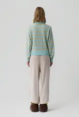 GUEST IN RESIDENCE COLLEGIATE STRIPE POLO