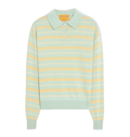 GUEST IN RESIDENCE COLLEGIATE STRIPE POLO