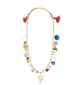 MONOKI GRIGRI SAND NECKLACE