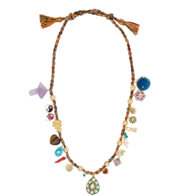 MONOKI GRIGRI JOY MUSHROOM NECKLACE