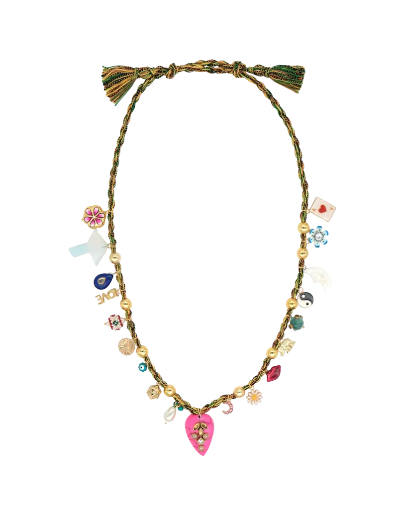 MONOKI GRIGRI JOY MUSHROOM NECKLACE