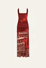 JOHANNA ORTIZ PLANT OF JOY ANKLE DRESS