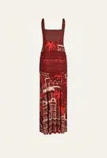 JOHANNA ORTIZ PLANT OF JOY ANKLE DRESS