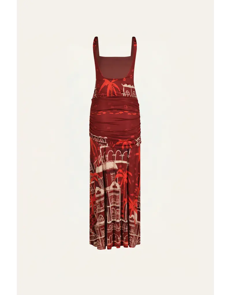 JOHANNA ORTIZ PLANT OF JOY ANKLE DRESS