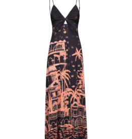 JOHANNA ORTIZ NUESTRA TIERRA ANKLE DRESS