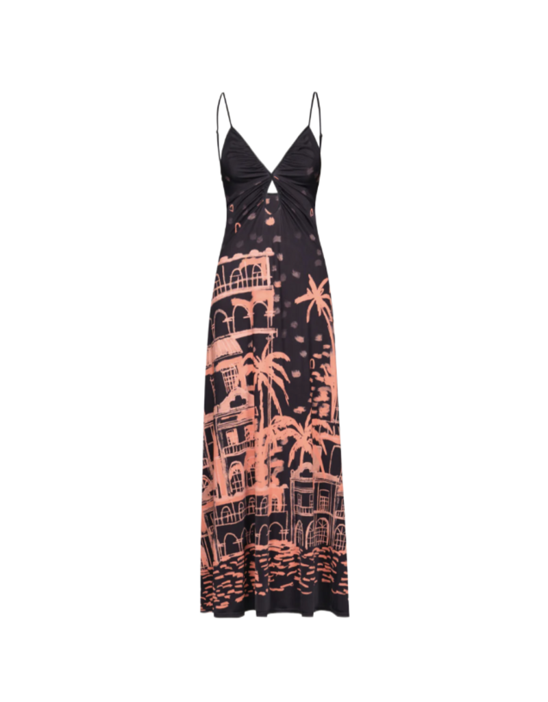 JOHANNA ORTIZ NUESTRA TIERRA ANKLE DRESS