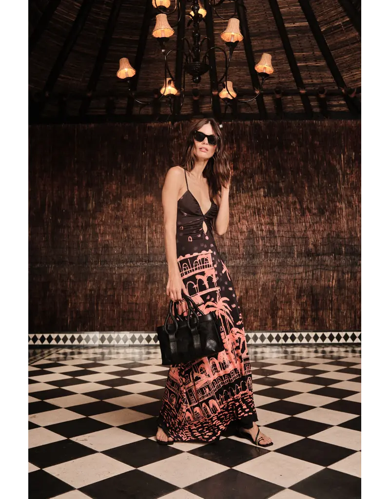 JOHANNA ORTIZ NUESTRA TIERRA ANKLE DRESS