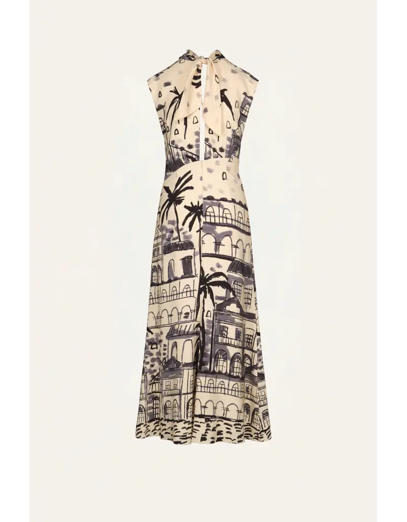 JOHANNA ORTIZ INTERDIMENSIONAL MIDI DRESS