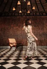 JOHANNA ORTIZ INTERDIMENSIONAL MIDI DRESS