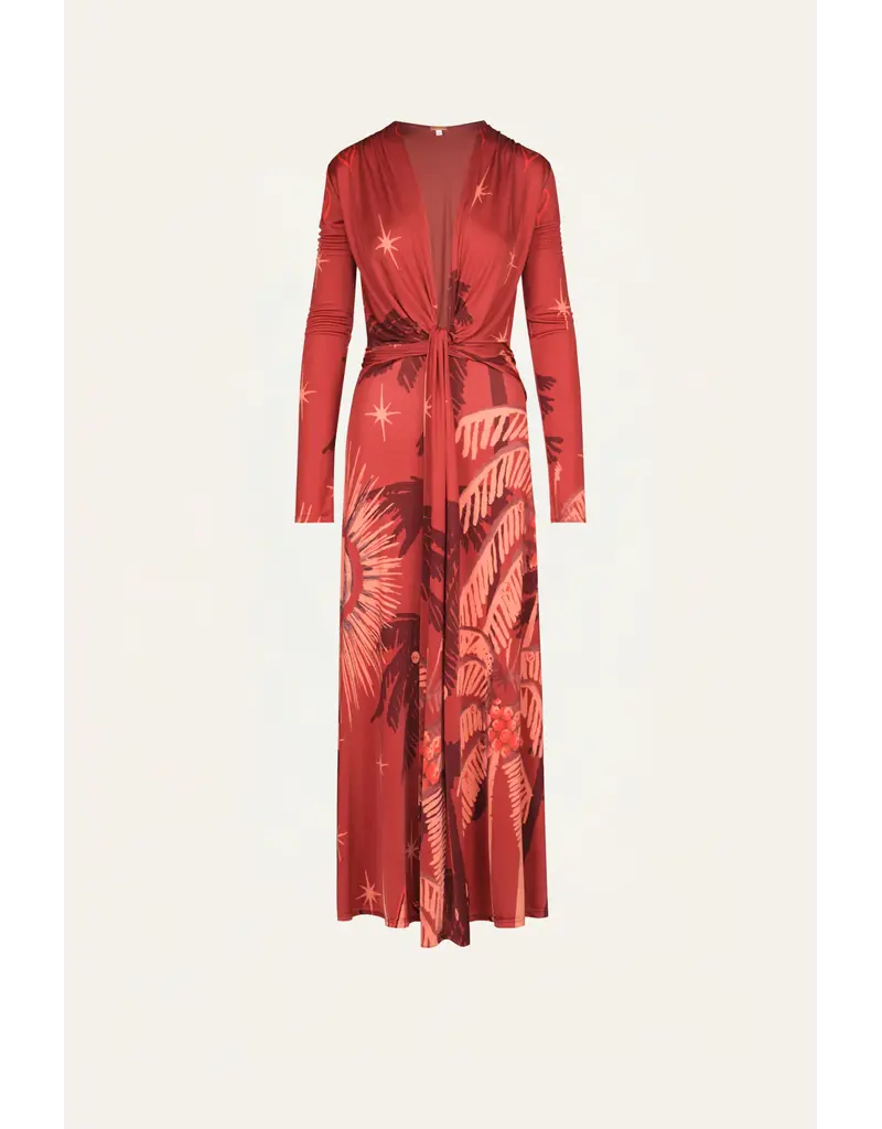 JOHANNA ORTIZ CORAL MARINO MAXI DRESS