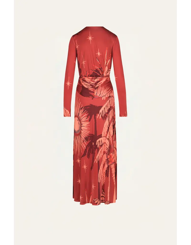 JOHANNA ORTIZ CORAL MARINO MAXI DRESS
