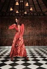 JOHANNA ORTIZ CORAL MARINO MAXI DRESS